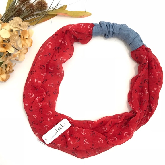 Charming Charlie Accessories - 4/$25 👜 NWT Anchor Scarf